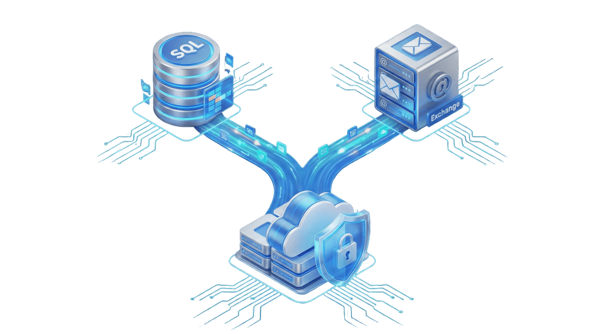 SQL + Exchange Backup