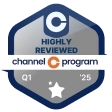 Capterra Highly Reviewed Q1 2025